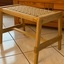 Banc assise tressée fil de jute