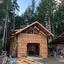 Un petit bout de charpente dans les bois