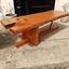 Table basse style G. Nakashima