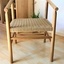 Fauteuil avec tressage