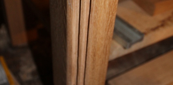 Console en chêne
