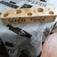 Bougeoir avec coulée d'epoxy